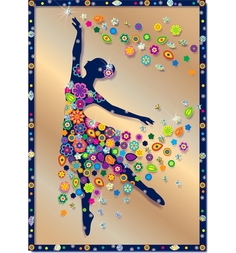 Набор для создания картины Клеvер Балерина КЛЕВЕР