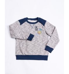 Джемпер Mark Formelle, цвет: серый/синий