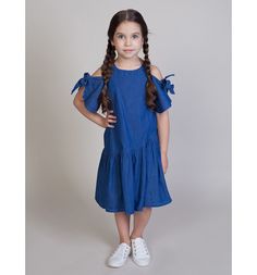Платье Sweet Berry Городская прогулка, цвет: голубой