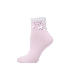 Носки Larmini, цвет: розовый/белый
