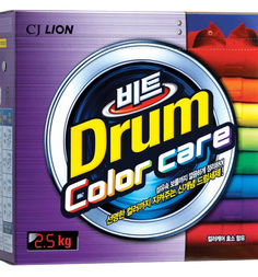 Стиральный порошок CJ Lion Beat Drum Color, 2.5 кг