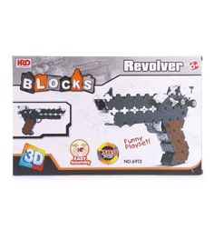 Конструктор Наша Игрушка 3D Пистолет (389 дет.)