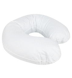 Подушка Smart-textile Бумеранг длина по краю 220 см, цвет: белый