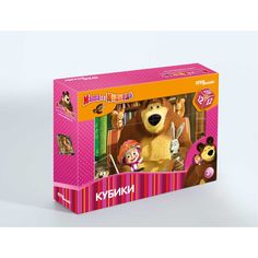 Кубики Step Puzzle Маша и Медведь