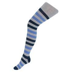 Колготки Crockid, цвет: синий/серый