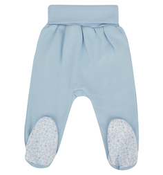 Ползунки Бамбук, цвет: голубой/бежевый