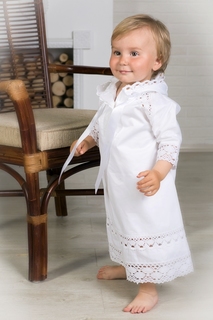 Крестильная рубашка Alivia Kids Ажурный хлопок