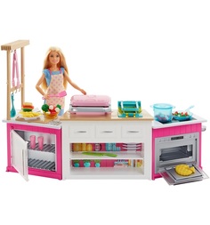 Игровой набор Barbie с супер кухней
