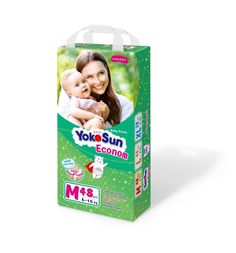 Трусики-подгузники Yokosun Econom р. M (6-10 кг) 48 шт.