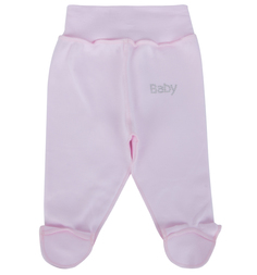 Ползунки Карапузик Baby, цвет: розовый