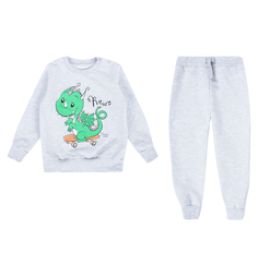 Комплект джемпер/брюки Leader Kids, цвет: серый