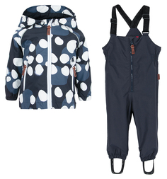 Комплект куртка/полукомбинезон Reima Kupliva toddler set, цвет: синий