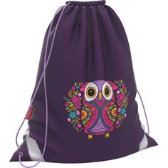 Мешок для обуви ErichKrause Flower Owl