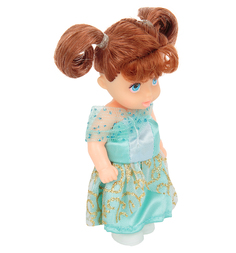 Кукла Игруша Princess Брюнетка в зеленом платье