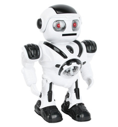 Интерактивный робот Игруша бело-черный