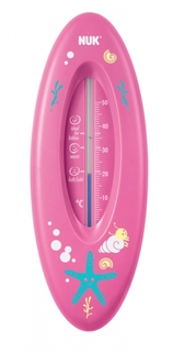 Термометр для ванны розовый Nuk Ocean