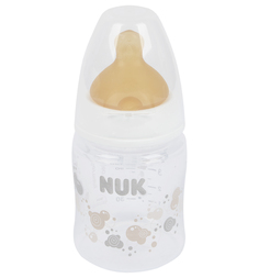 Бутылочка Nuk First Choice Plus полипропилен 0-6 мес, 150 мл, цвет: белый
