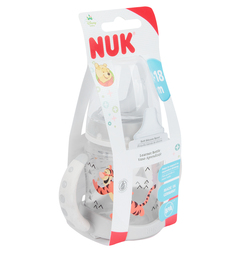 Бутылочка Nuk First Choice Disney обучающая пластик 6-18 мес, 150 мл, цвет: серый