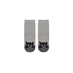 Носки Mark Formelle Коты, цвет: серый