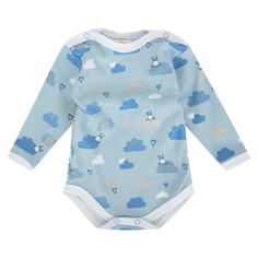 Боди Котмаркот Облачный зайчик, цвет: голубой