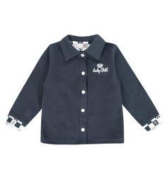 Кофта Lucky Child Шахматный турнир, цвет: серый