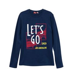 Джемпер LetS Go, цвет: синий