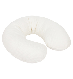 Подушка Smart-textile Бумеранг длина по краю 220 см, цвет: белый