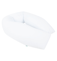 Подушка Smart-textile Валик-мах длина по внешнему краю 190 см, цвет: белый