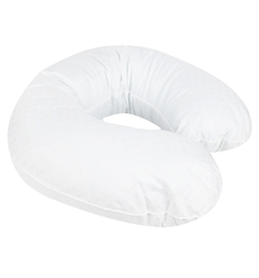 Подушка Smart-textile Бумеранг длина по краю 220 см, цвет: белый