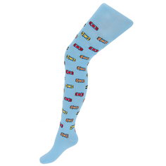 Колготки Mark Formelle Машинки, цвет: голубой