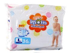 Подгузники-трусики Insoftb Premium Ultra-soft (9-14 кг) 36 шт.