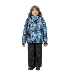 Комплект куртка/брюки Premont Кермодский медведь, цвет: серый/синий