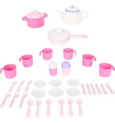 Набор детской посуды Полесье Настенька на 6 персон