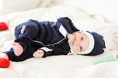 Брюки Lucky Child, цвет: синий