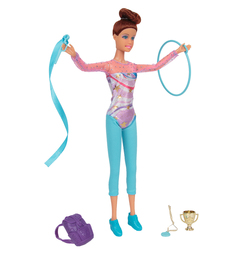 Игровой набор Defa Lucy Кукла с аксессуарами. Брюнетка в фиолетовом 28 см