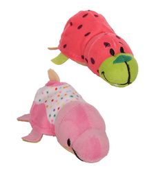 Мягкая игрушка Вывернушки 1Toy Ням-Ням Морж-Дельфин 12 см