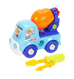 Конструктор-скрутка Наша Игрушка Бетоновоз