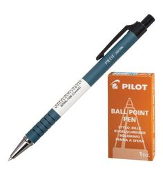 Ручка шариковая автоматическая Pilot BPRK-10M син
