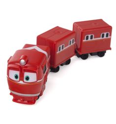 Паровозик Robot Trains Альф с двумя вагонами