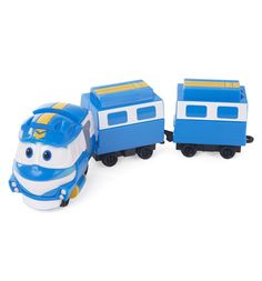 Паровозик Robot Trains Кей с двумя вагонами