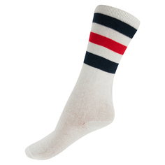 Гольфы Hobby Line Полоски, цвет: белый