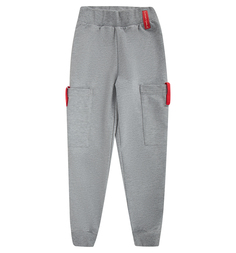 Брюки Lucky Child Крутой парень, цвет: серый