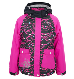 Куртка IcePeak Jane, цвет: розовый/синий