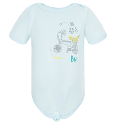 Боди Bossa Nova Принт, цвет: голубой