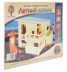 Сборная деревянная модель Wooden Toys Летний домик