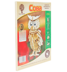 Деревянный конструктор Wooden Toys Сова маленькая
