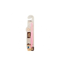Зубная щетка Lion Kids Safe с серебряным покрытием, цвет: розовый