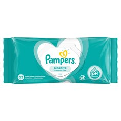 Влажные салфетки Pampers Sensitive Single, 52 шт
