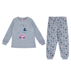 Пижама джемпер/брюки Cherubino, цвет: серый
