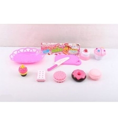 Игровой набор Наша Игрушка Десерт для резки (10 предметов)